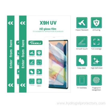 Uv Curing Hydrogel Film for Mobile